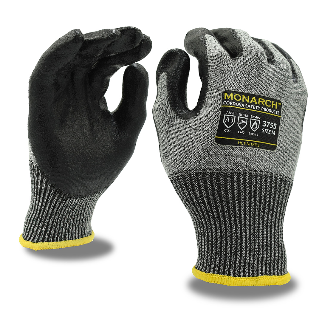 MONARCH-HCT™ Nitrile Gloves, A3 - Hand Protection